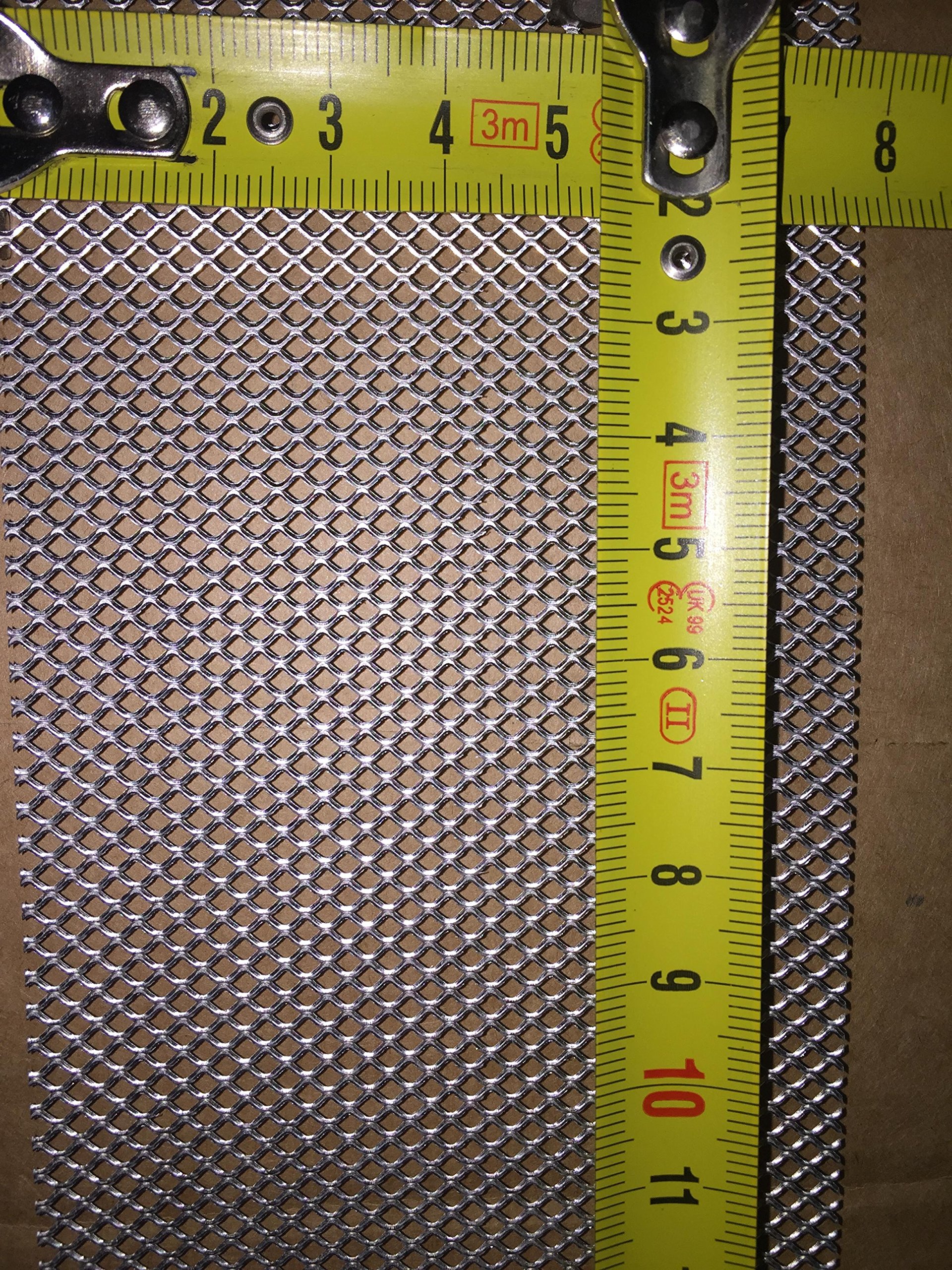 GAH-Alberts - Perfil de ventilación (aluminio, protección contra insectos, 120/90 x 10 m)