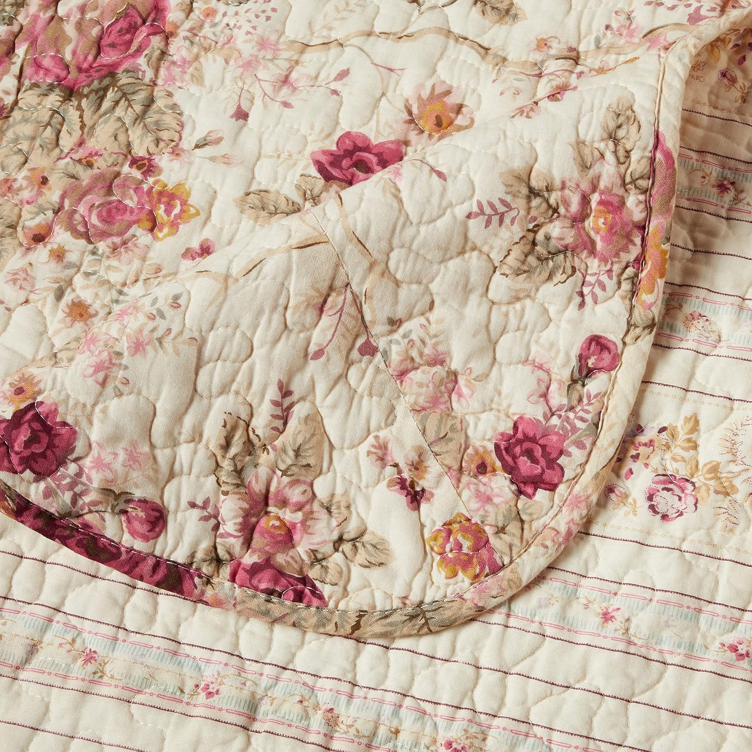 Prоmо 40% оƒƒ Greenland Home Antique Rose Full/Queen Quilt Set 70% оƒƒ Evеrуthіng Greenland Home Antique Rose Full/Queen Quilt Set