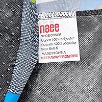 Vista 5 de Cubiertas de zapatos para niños reutilizables, antideslizantes, lavables, a prueba de polvo, duraderas, impermeables, para interiores, pisos, jardín