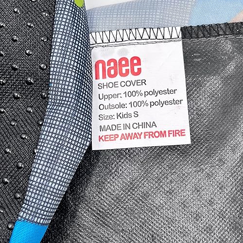 Miniatura 5 de Cubiertas de zapatos para niños reutilizables, antideslizantes, lavables, a prueba de polvo, duraderas, impermeables, para interiores, pisos, jardín
