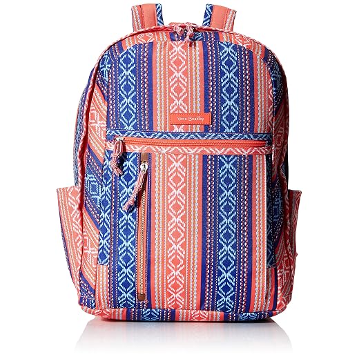 Vera Bradley womens Vera Bradley Women s Lighten Up Grand Backpack Indiana Blossoms One Size, Indiana Blossoms, One Size US