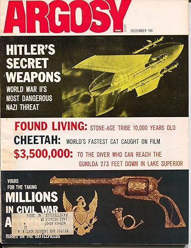 Argosy 12/1971-Popular-Hitler's Secret Weapons-Stone Age Tribe-pulp thrills-FN