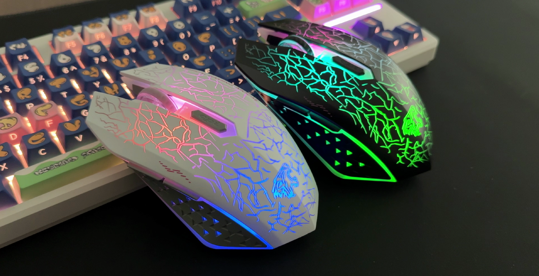 Amazon.com: TENMOS M2 Wireless Gaming Mouse, Silent