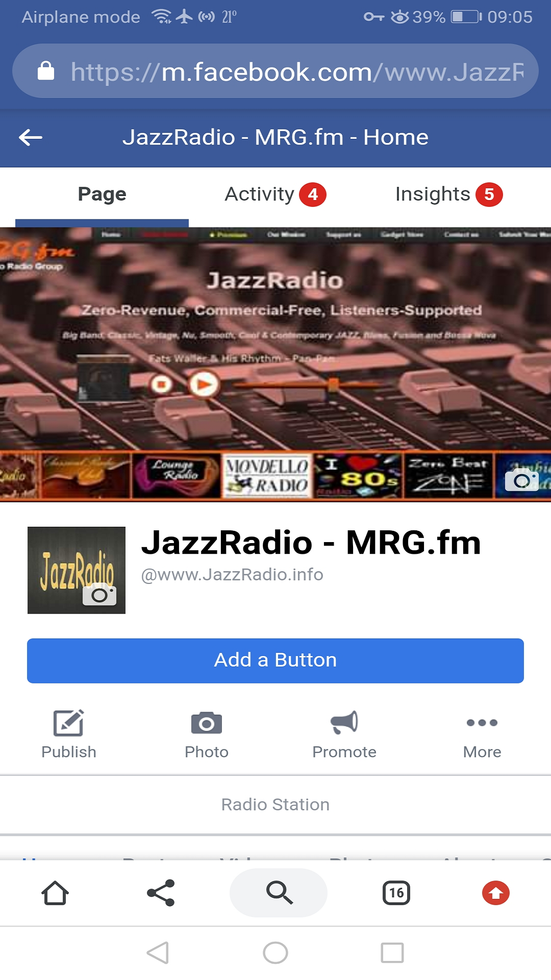 MRG.fm Radio App - Free Music Radio Stations by The Mondello Radio