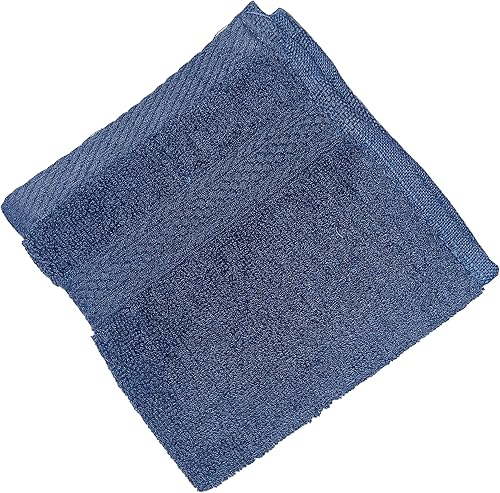 Miniatura 2 de Paños de baño, 12 unidades, 100% algodón hilado en anillo para cuerpo y cara, diseño para exfoliar tus manos, extra suaves y absorbentes, lavables a