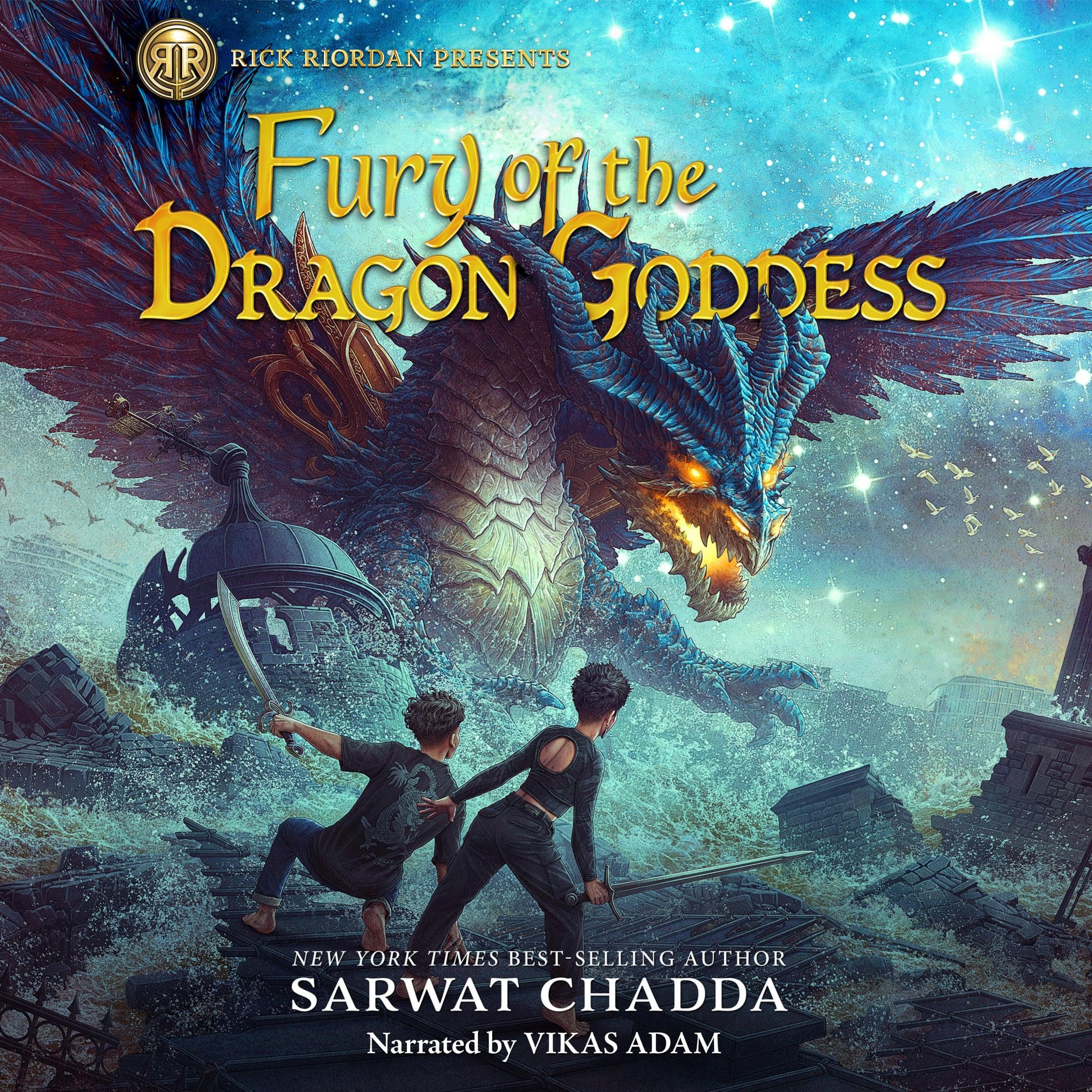 Cover art for Rick Riordan Presents: Fury of the Dragon Goddess