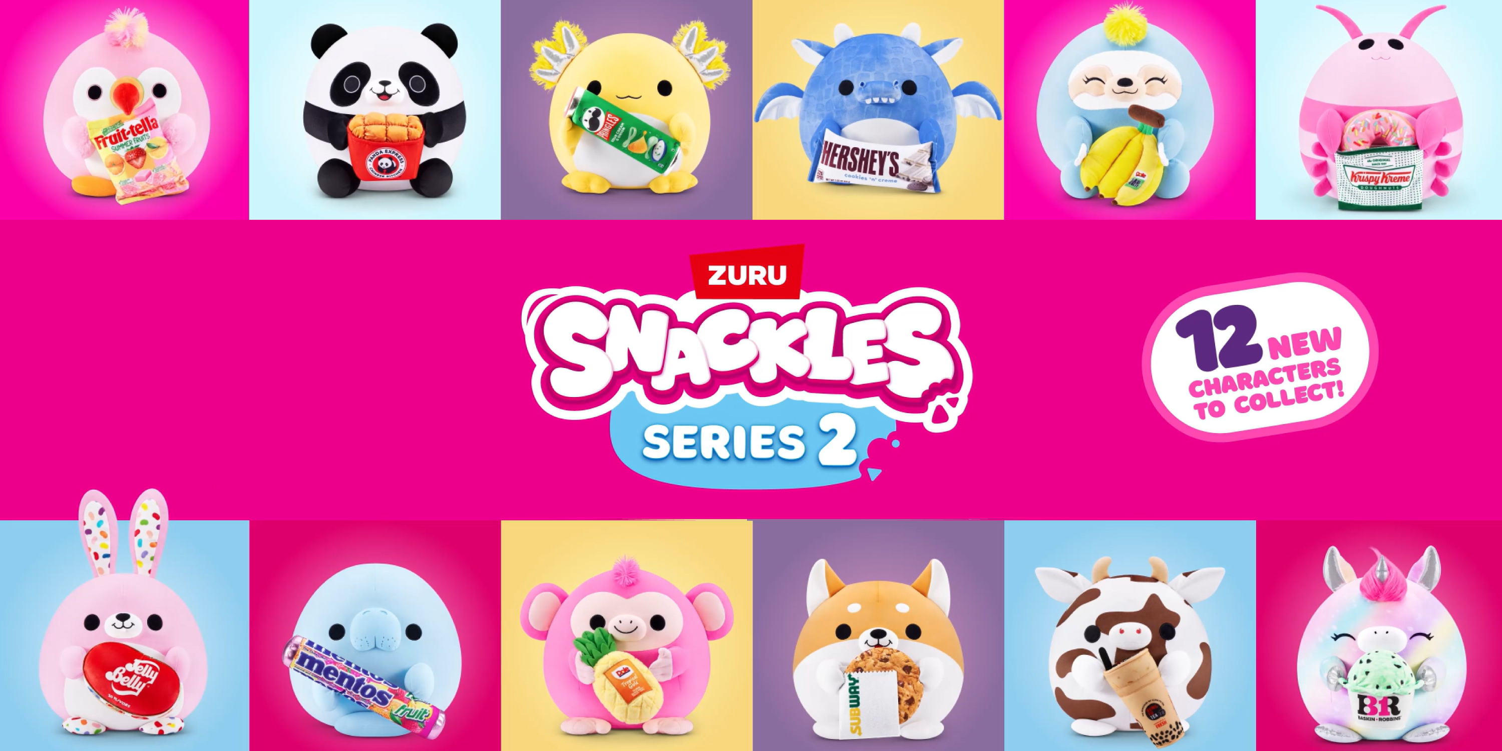 Amazon.co.jp: ZURU Snackles ズールー スナックルズ コレクション