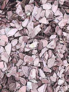 Slate 20mm Plum 22kg bags Garden Stone Chippings (30)