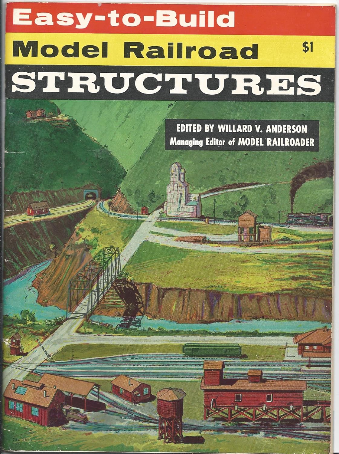 EasyToBuild Model Railroad Structures Anderson, Willard V
