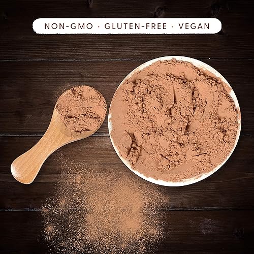 Miniatura 10 de Milliard Cacao orgánico en polvo sin OMG y sin gluten 2 libras paquete de 1