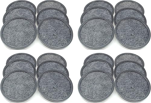 NISPIRA 24 filtros de agua de carbón de repuesto compatibles con Mr. Coffee Maker