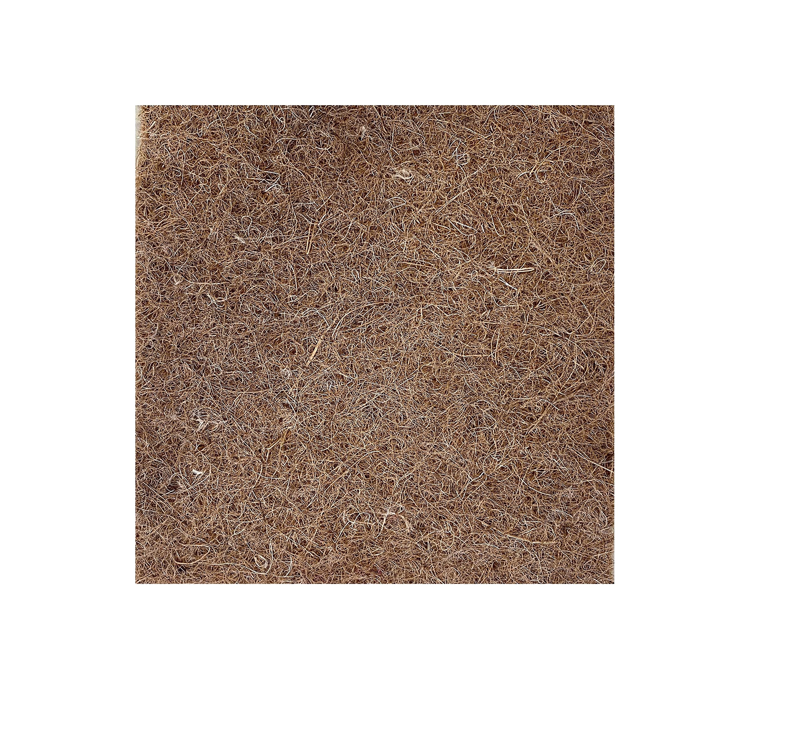 Anzuchtmatte aus 100% Kokos, 23x23cm cm, ca. 7 mm dick, 50er Pack, (EUR 1,18/St.), geeignet zur Anzucht von z.B. Kresse und Keimsprossen (Microgreens), passend für Tray 1010
