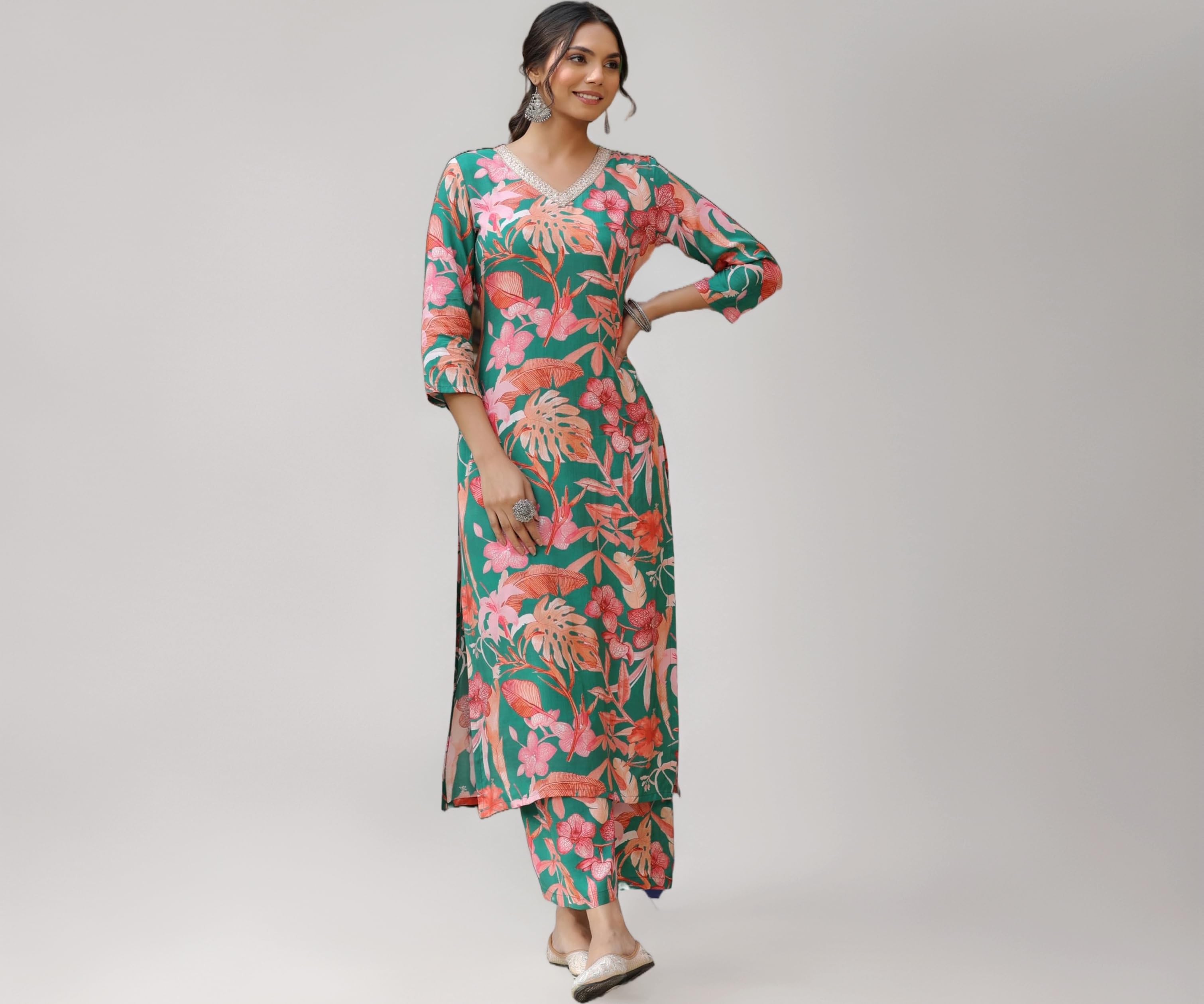 ANNI DESIGNER Women Kurta with Palazzo