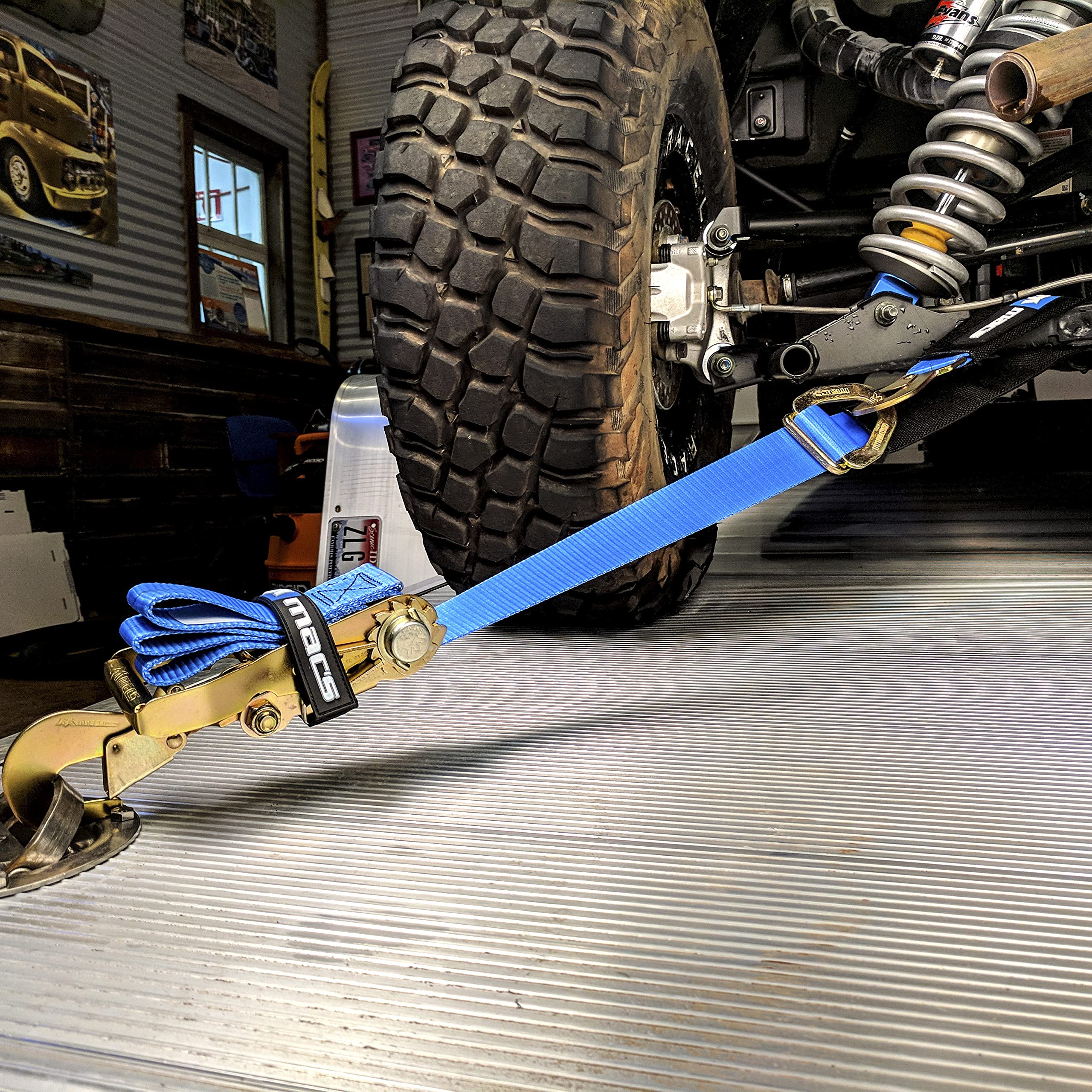 Mac's Tie-Downs UTV (Side by Side) Tie Down Pack-Black