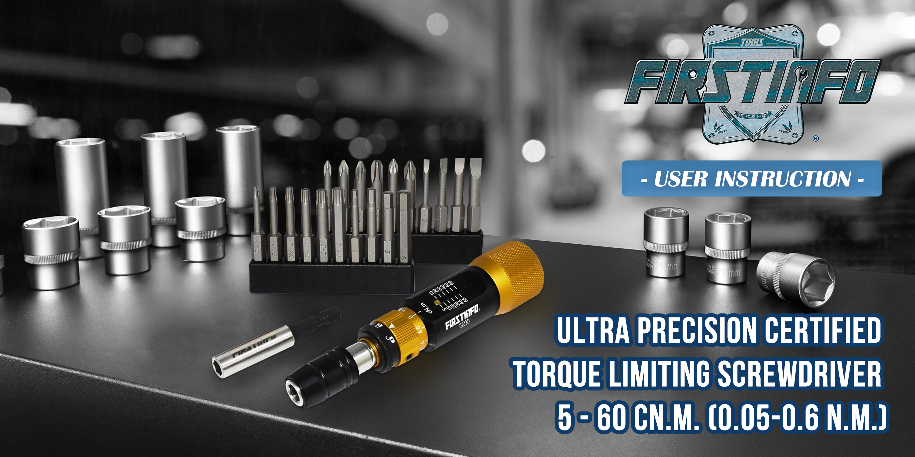 FIRSTINFO H5177 Ultra Precision Certified Torque Limiting