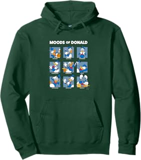 Mickey And Friends Moods Of Donald Duck Sudadera con Capucha