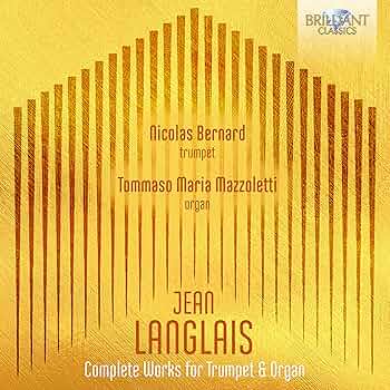 クラシック Langlais / Works for Trumpet and Organ Langlais: Complete Music for Trumpet & Organ | Amazon.com.br