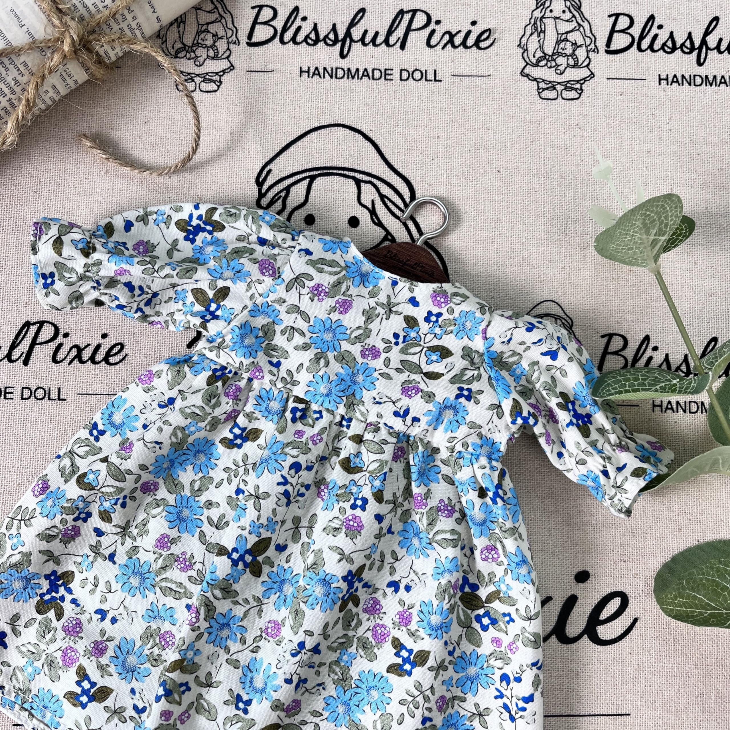 Amazon.co.jp: BlissfulPixie 手作り ウォルドルフ 人形の服 30cm 服