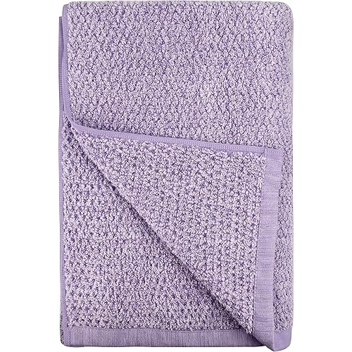 Everplush Diamond Jacquard Bath Sheet in Lavender, 66.00" x 35.00"