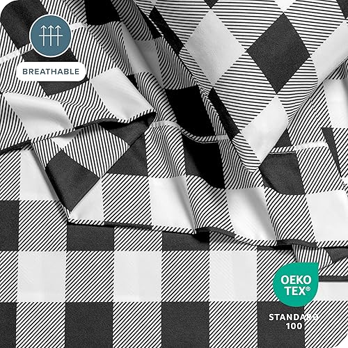 Miniatura 142 de Bare Home Juego de sábanas de tamaño individual XL, tamaño de dormitorio universitario, sábanas de microfibra ultrasuave de 1800 hilos, bolsillos 22