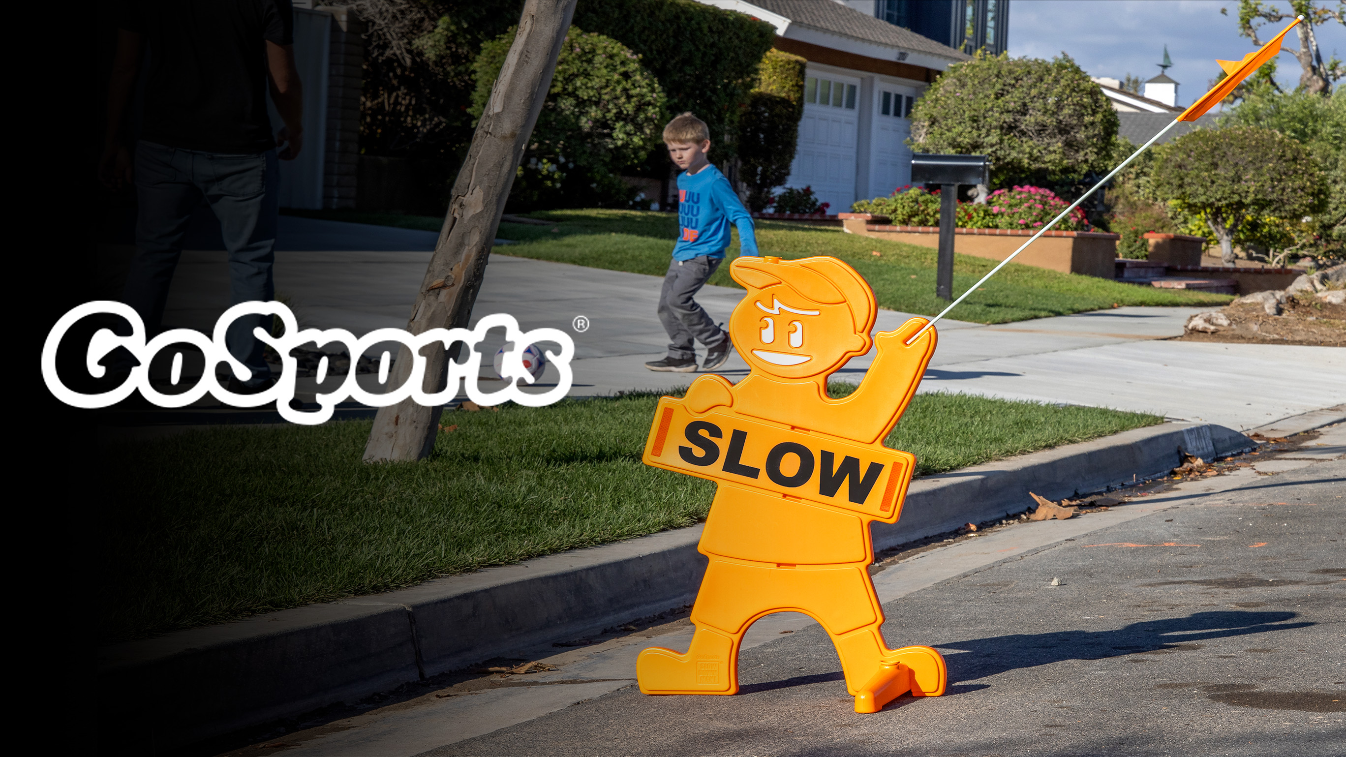 Amazon.com: GoSports Kids at Play Sign for Street Safety – High