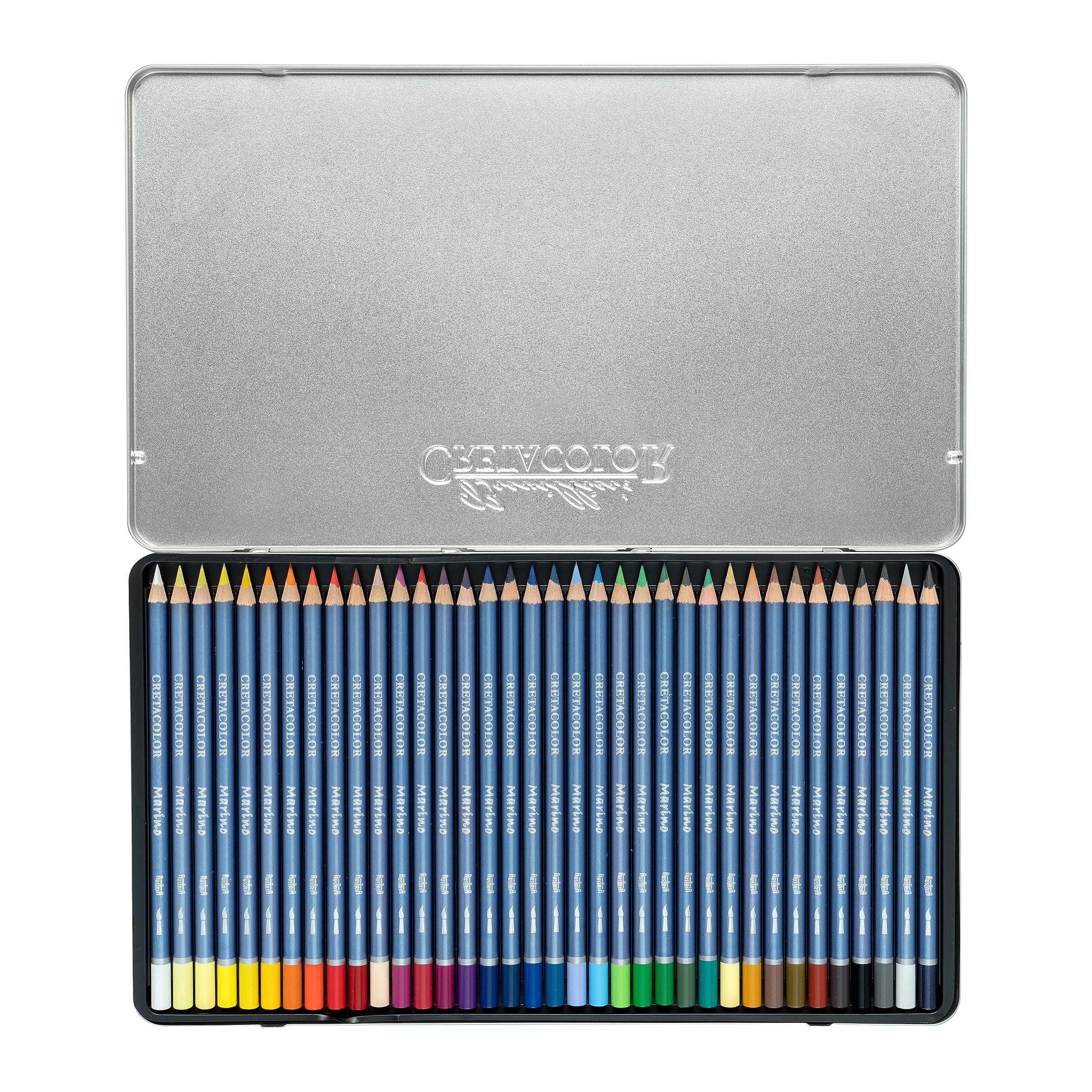 Farbstift Cretacolor Marino 36er Set wasservermalbar