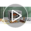 38QT-XXL-Convection-Toaster-Oven-9-in-1-Digital-Convection-Oven-Countertop-Stainless-Steel-Oven-Air-Fryer-with-75-Recipes-Accessories-for-6-Slice-Toast-12-Pizza-for-Family-Feasts