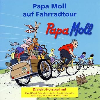 Papa Moll auf Fahrradtour Hörbuch episode artwork