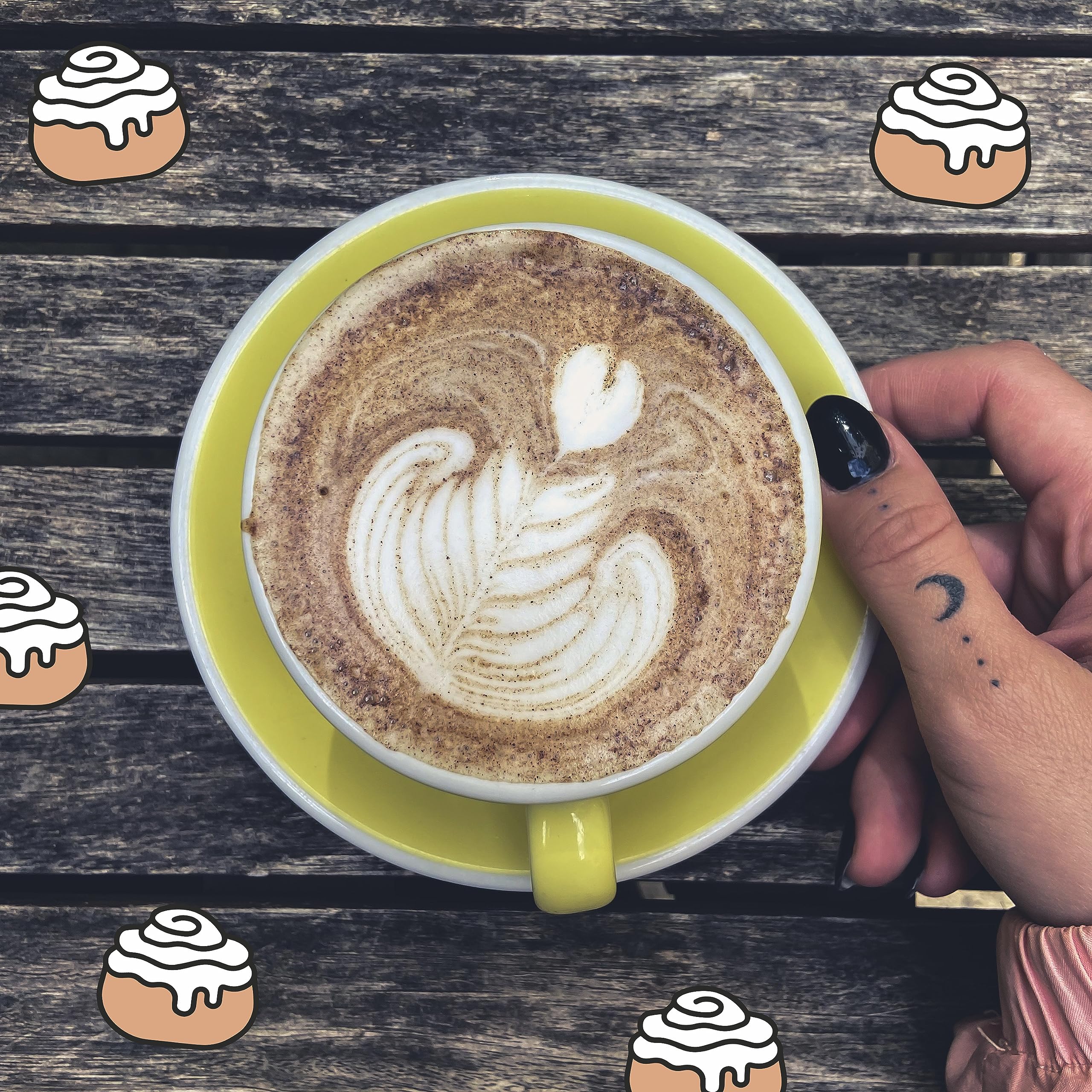 The Yeah Blend Cinnamon Bun Latte