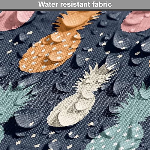 Vista 218 de Ambesonne - Tela multicolor con estampado digital por yarda Aqua Multicolor