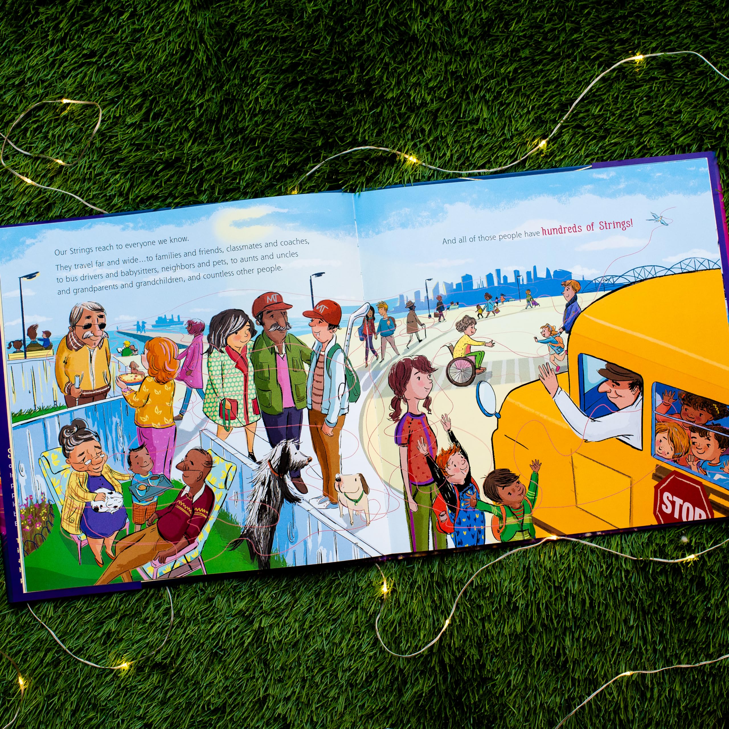 The Invisible Web: An Invisible String Story Celebrating Love and Universal Connection: 4
