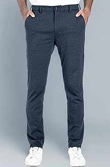 Luxury PV Stretchable Casual Pants for Men | Stylish Slim Fit Men's Wear Trousers for Office or Party | Mens Fashion Dress Trouser with Expandable Waist & 4 Way Stretch