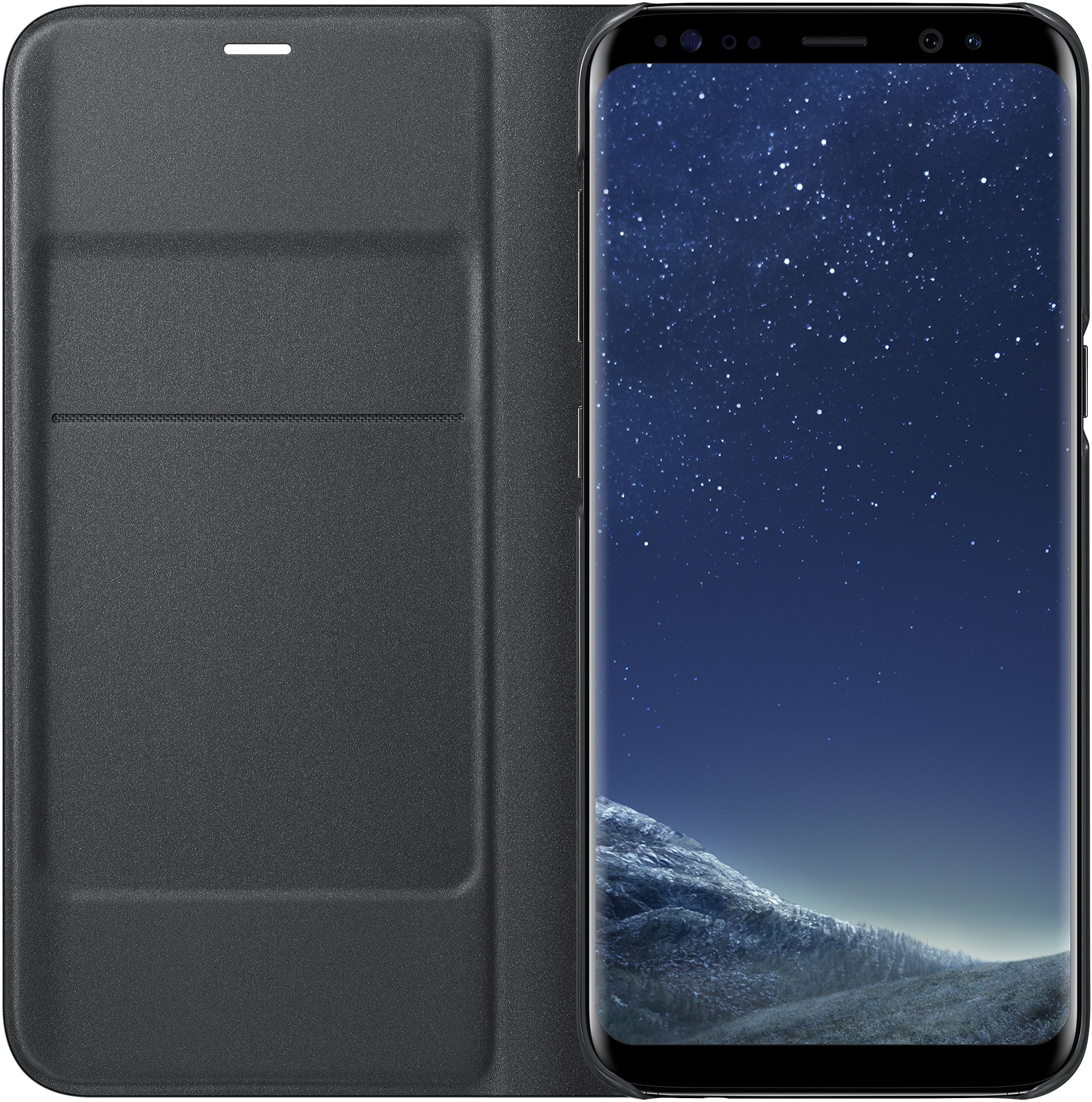 Samsung EF-NG950PSEGWW LED View Case pour Samsung Galaxy S8 - Noir