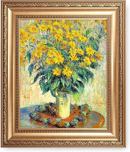 Miniatura 285 de A&T ARTWORK Antibes Seen from The Salis Gardens de Claude Monet Las Obras de Arte Clásico Mundial Reproducciones, Impresiones de Arte en Lienzo