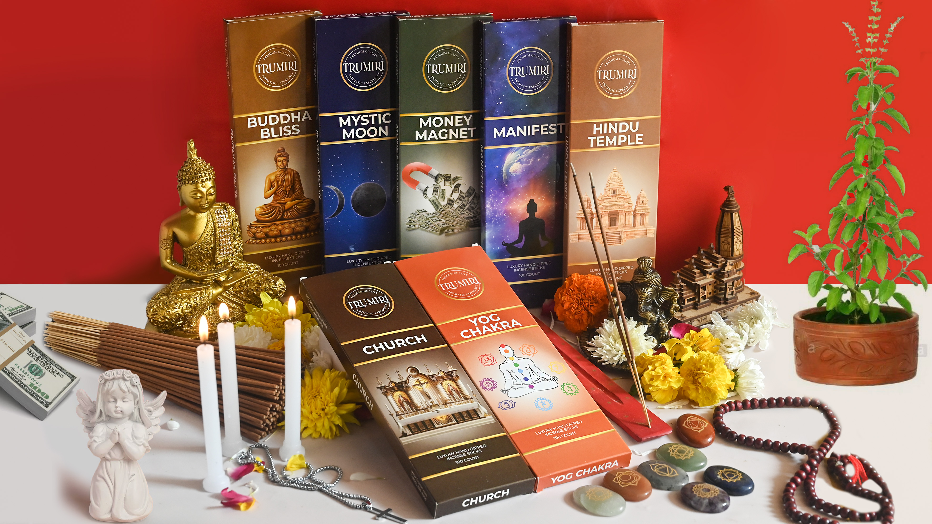 Amazon.com: YOG Chakra Incense Sticks - Pack of 100 Insence-Sticks