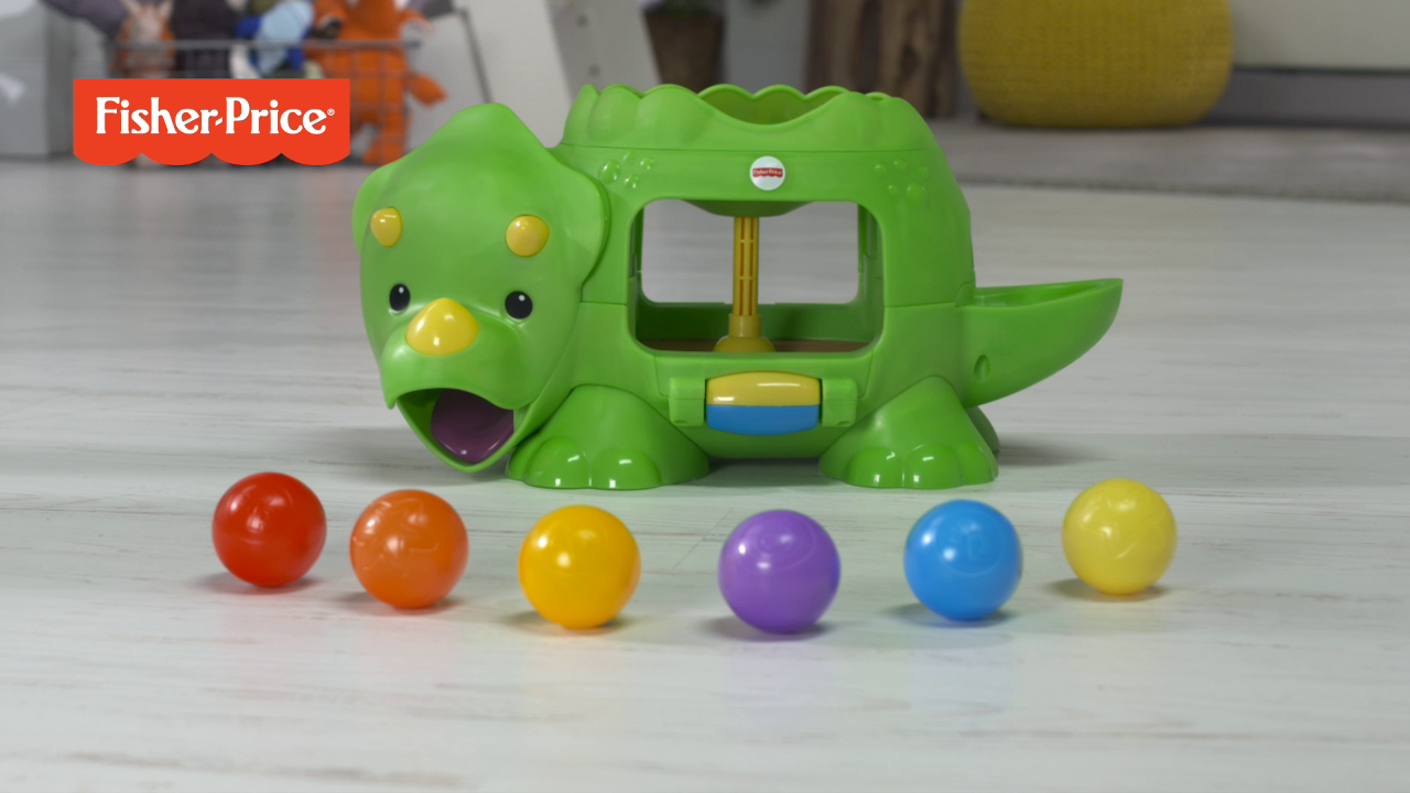 dinosaurio fisher price pelotas divertidas