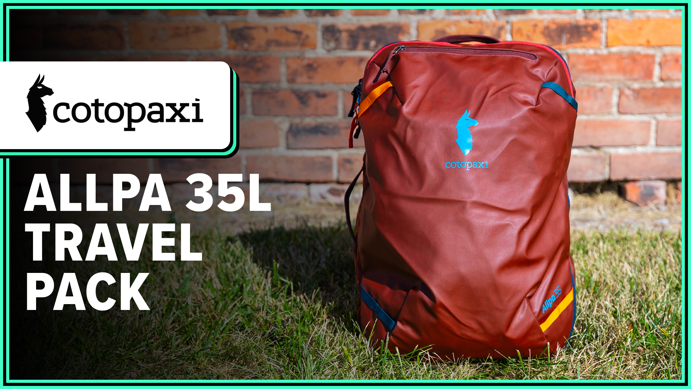 Watch Cotopaxi Allpa 35L Travel Pack Review on Amazon Live