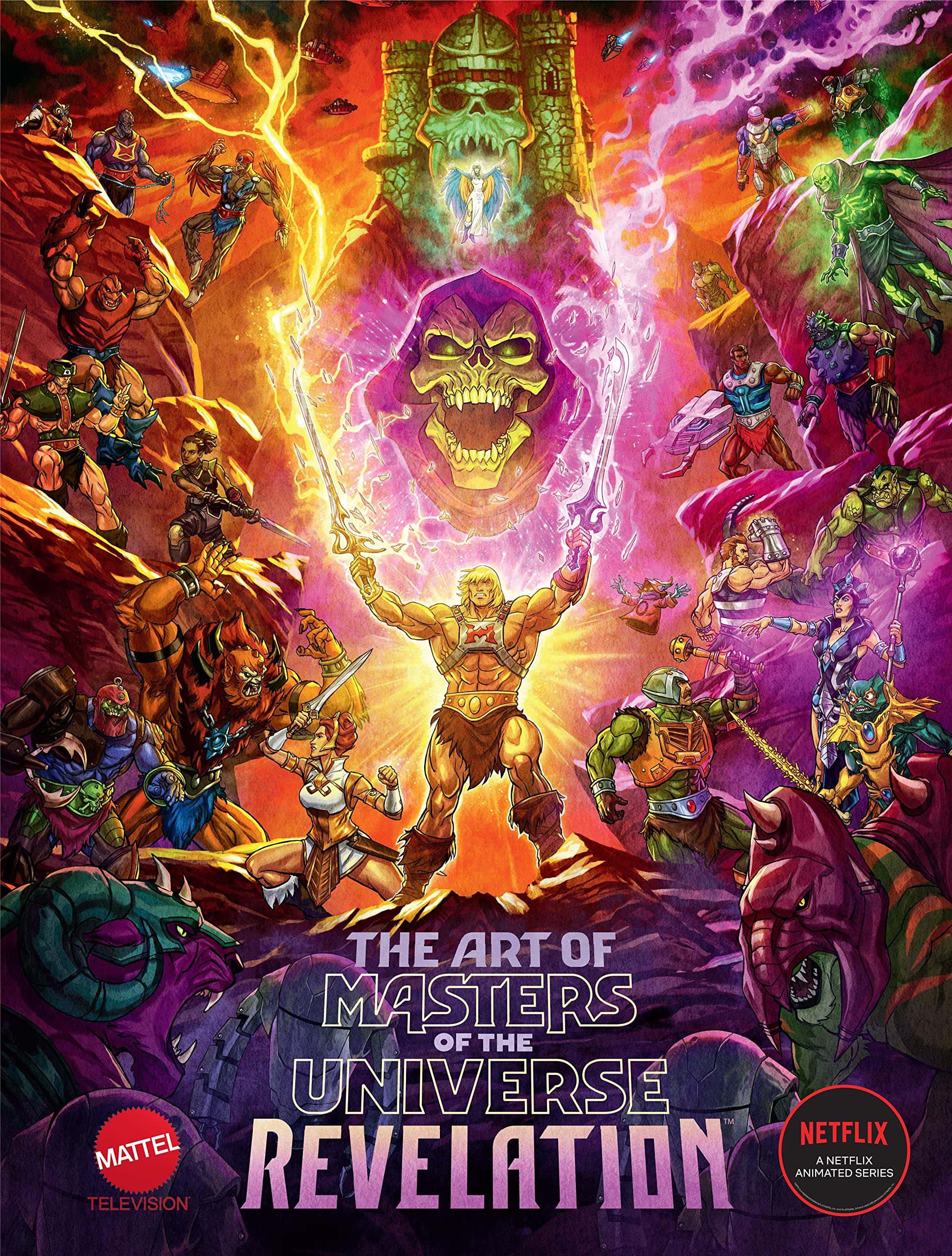 The Art of Masters of the Universe: Revelation [Hardcover] Mattel