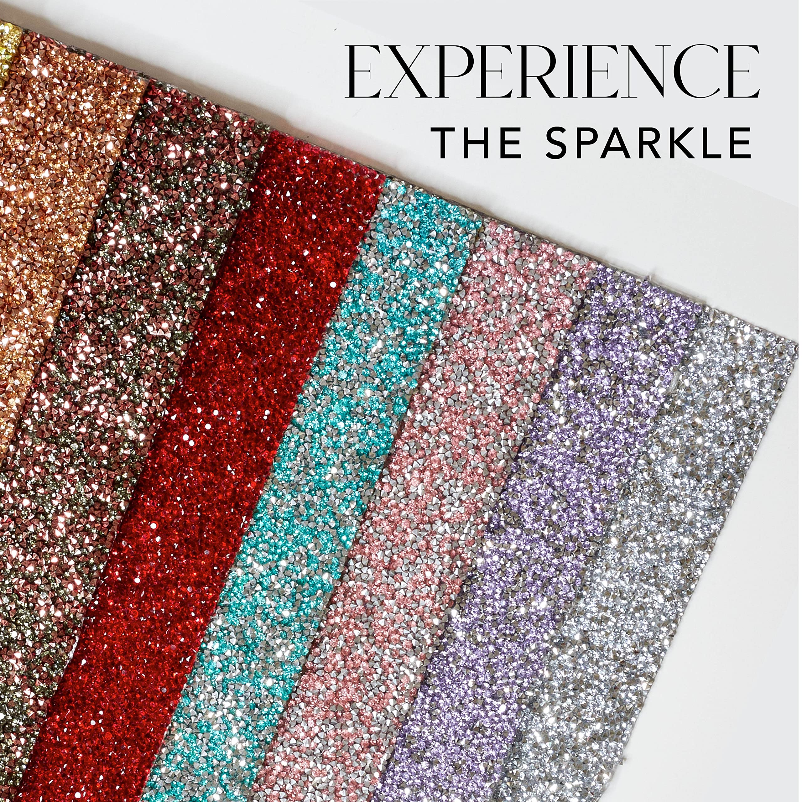 Sparkles Home Camino de mesa luminoso con diamantes de imitación, 72" - Plata