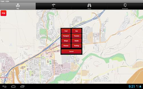 Utah, EUA Onboard Mapa: Mobile GPS Apps