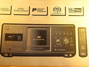 Sony DVP-CX985V 400 Disc Progressive DVD/SACD Player