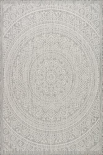 Miniatura 3 de Adiva Rugs - Alfombra para interior y exterior, tapete fácil de limpiar, resistente a la intemperie y las manchas, para comedor, patio, terraza,