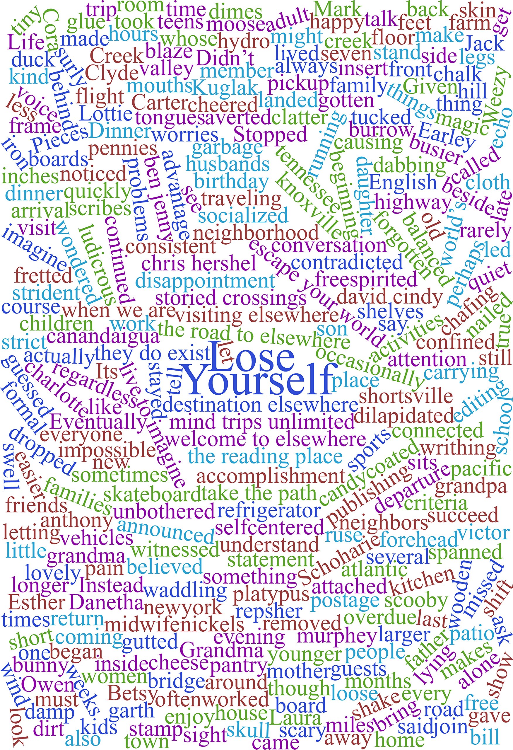 Lose Yourself: Get Lost in the Words