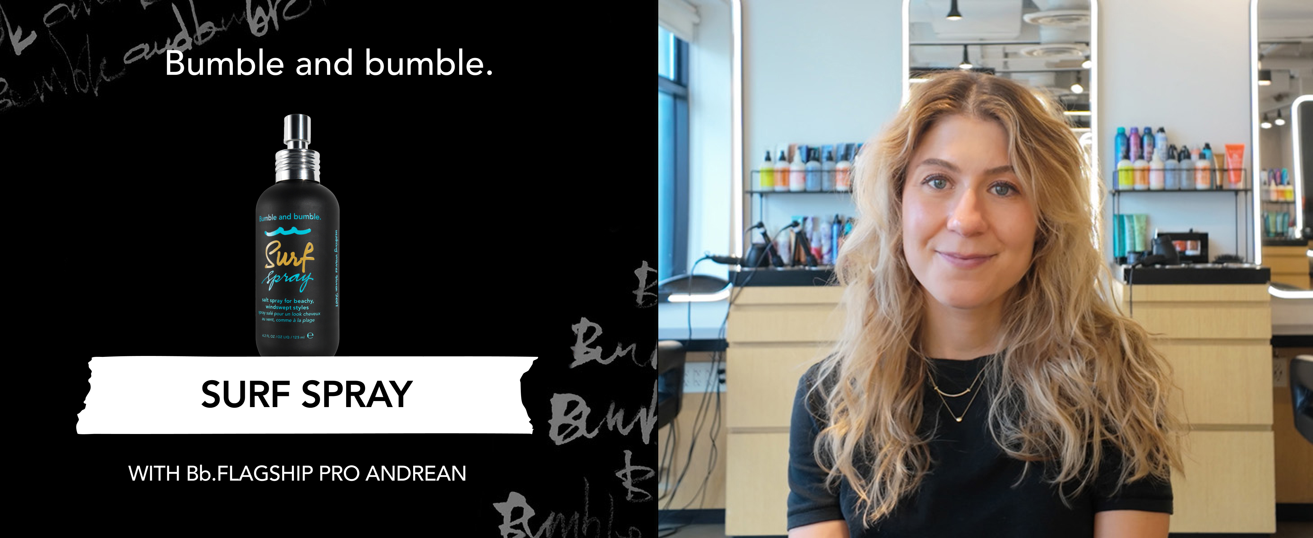 Bumble and bumble. Surf Sea Salt Spray | Volumizing | Air Dry Hair | Adds Tousled Beachy Texture + Matte Finish | For Fine to Medium Wavy, Straight Hair Types