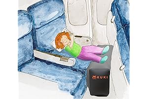 Kids' Travel Bed for Sleeping and Relaxing on Long Flights