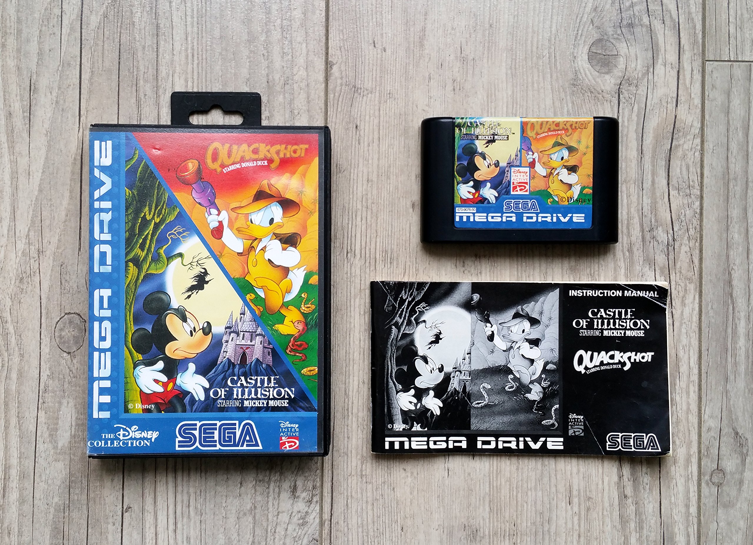 Quackshot+Castle Of Illusion [Megadrive FR]