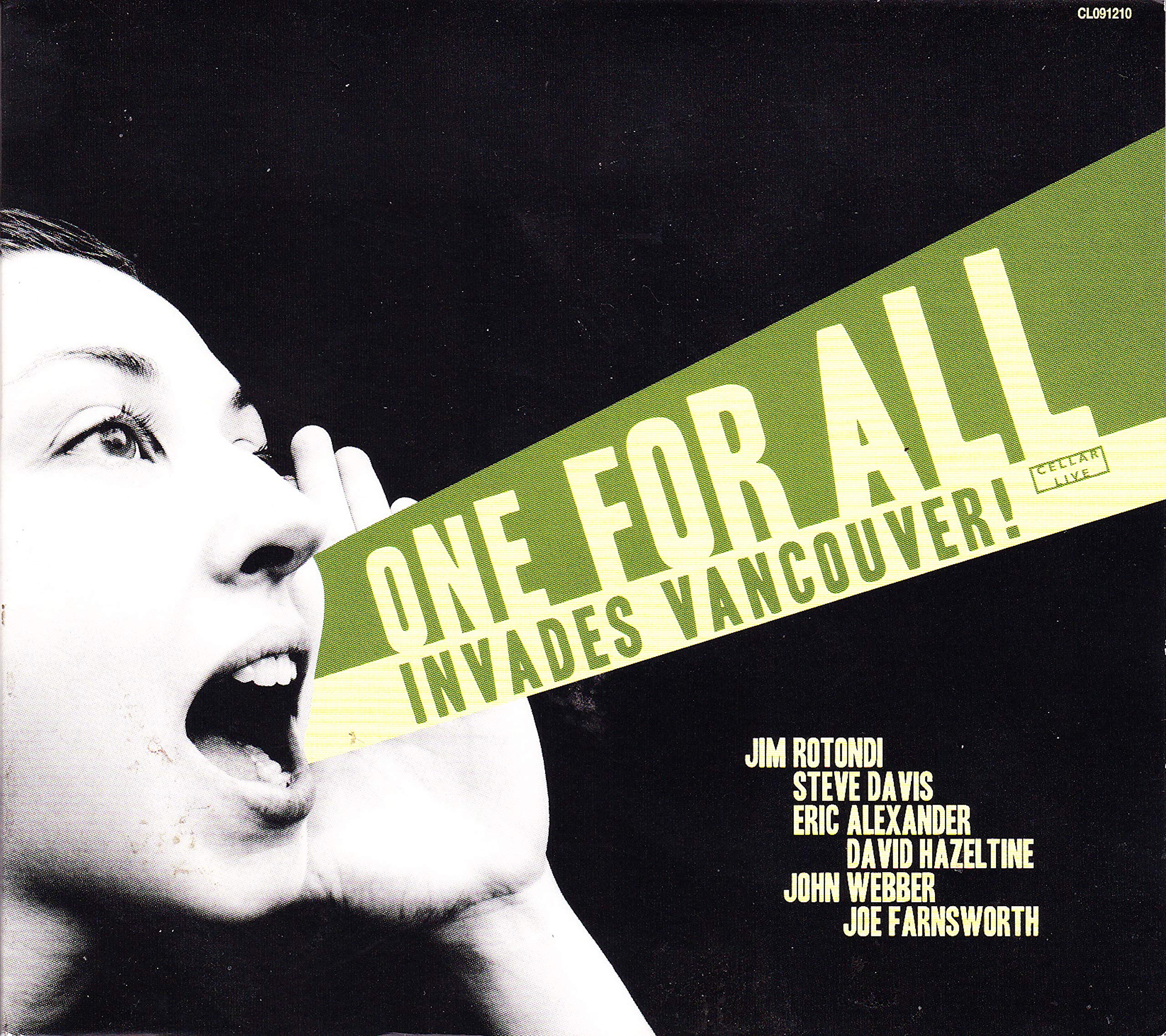 ONE FOR ALL - INVADES VANCOUVER [Audio CD] ONE FOR ALL