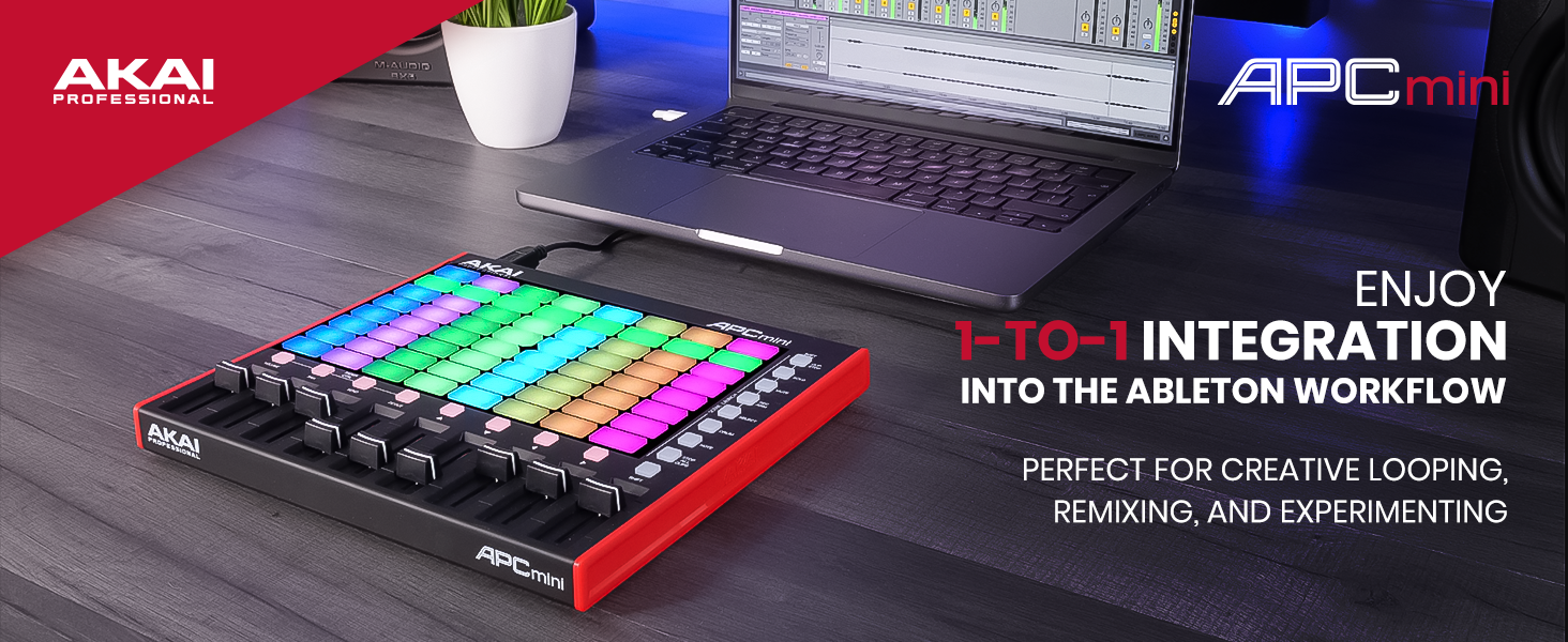 Amazon.com: Akai Professional APC Mini MK2 - USB MIDI Pad