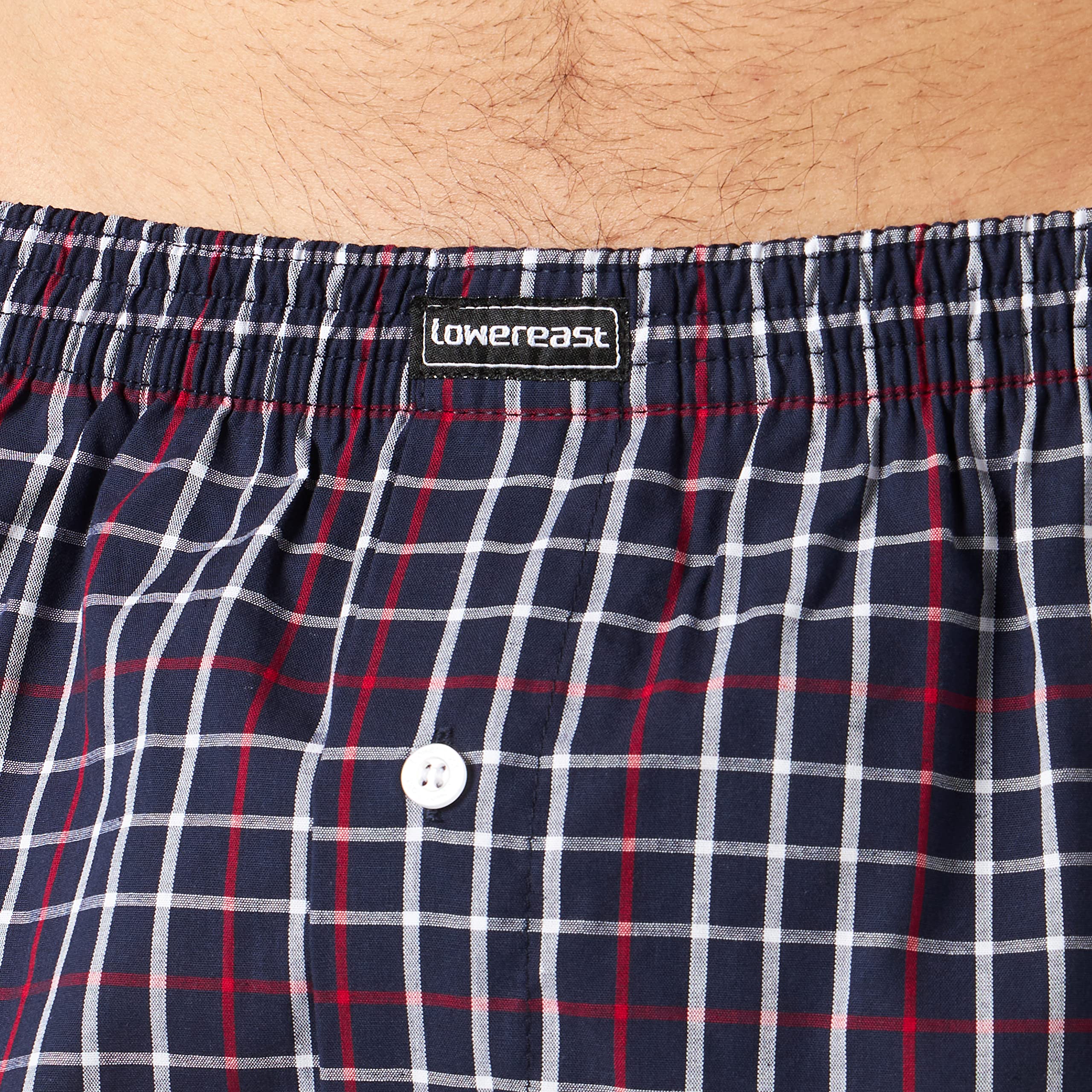 Lower East Le150, Boxer Americani Pacco da 6 e Pacco da 10 Uomo