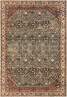 Vista 3 de Keen Home Design 5x7 Rug - Machine Washable Area Rug with Non-Slip Backing, Ideal for Living Room, Dining Room, Bedroom - Vintage, Easy Clean